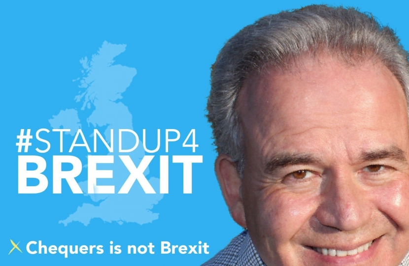 Dr Julian Lewis MP pledges to stand up for Brexit.