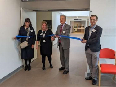 Sir Julian at Hythe the Hospital Opening