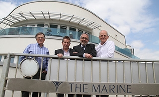 Tourism managers at The Marine Restaurant